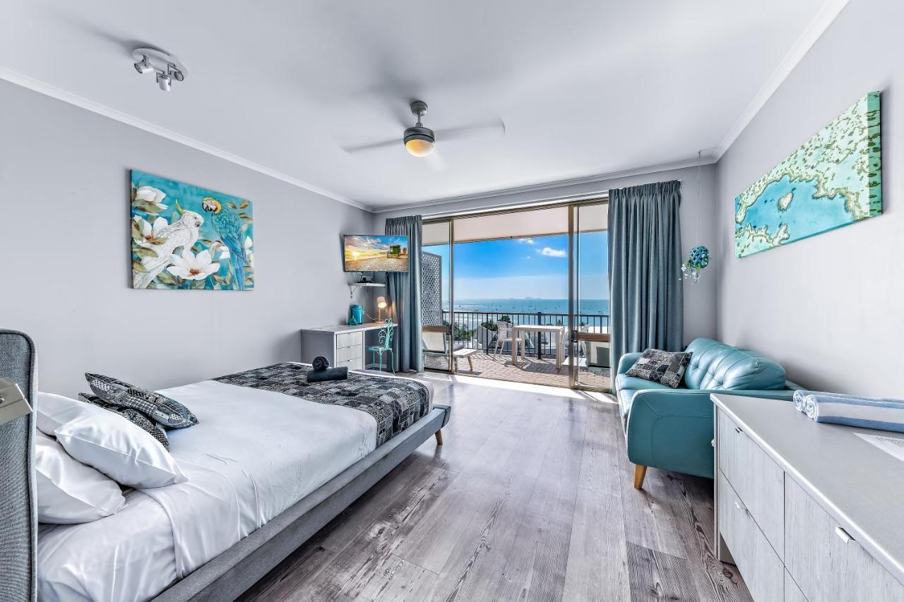 Ocean View 16A Studio Pool & Spa Wi-Fi Airlie Beach Bagian luar foto