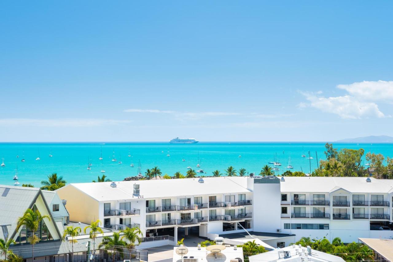 Ocean View 16A Studio Pool & Spa Wi-Fi Airlie Beach Bagian luar foto