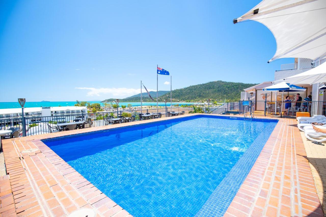 Ocean View 16A Studio Pool & Spa Wi-Fi Airlie Beach Bagian luar foto